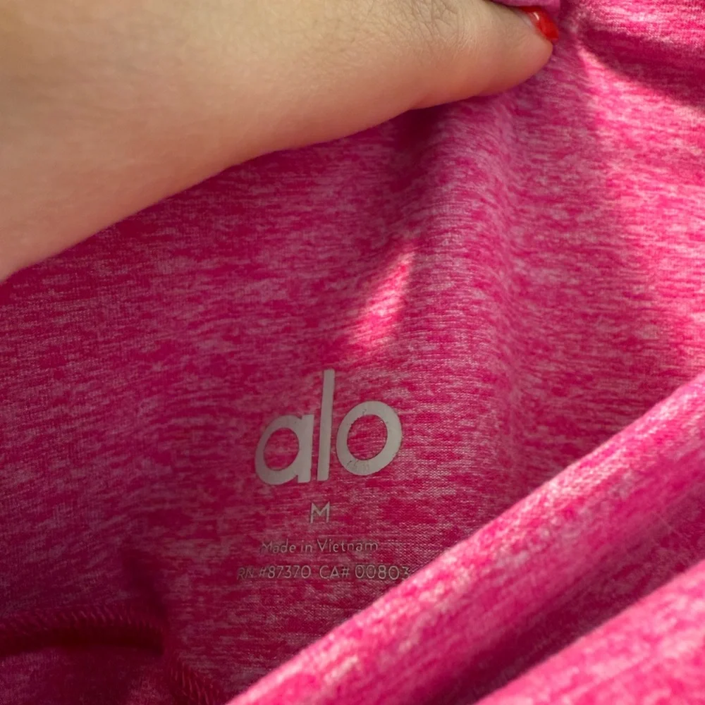 ALO Yoga Hot Pink Leggings